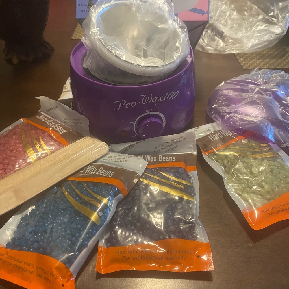 Purple ProWax100 hair removal system